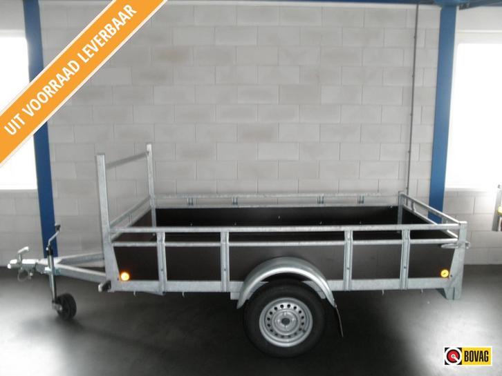 Enkelas 258x131cm 750kg â? 969- incl BTW, Auto diversen, Aanhangers en Bagagewagens, Nieuw