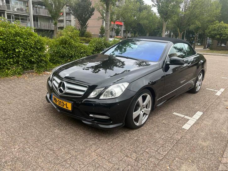 Mercedes E350 Cabrio | Zwart | 265pk | Luxe & Power!, Auto's, Mercedes-Benz, Particulier, E-Klasse, Diesel, E, Cabriolet, Automaat