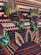 Handgemaakt Indonesisch Textielkunstwerk, Ophalen