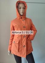 Airforce harvest pumpkin oranje parka regenjas S / EU 36, Airforce, Nieuw, Oranje, Ophalen of Verzenden