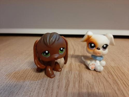 Littlest pet shop hond beagle & boxer, Verzamelen, Poppetjes en Figuurtjes, Ophalen of Verzenden