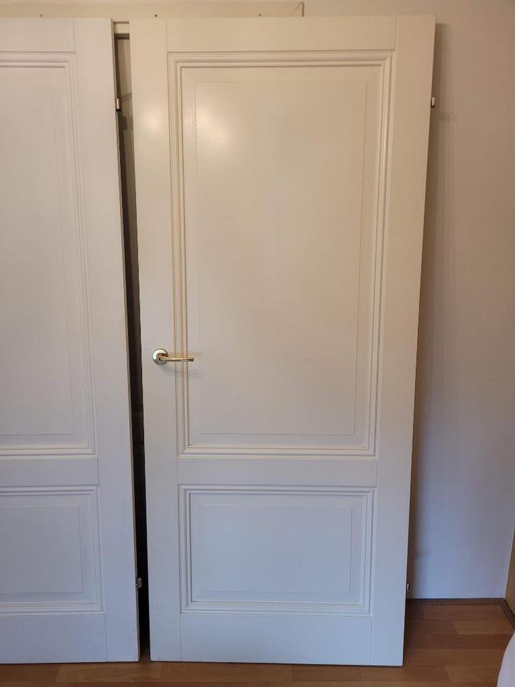 Binnendeur opdek paneel 93x201,5 twee stuks, Doe-het-zelf en Verbouw, Deuren en Horren, Gebruikt, Binnendeur, 200 tot 215 cm, 80 tot 100 cm