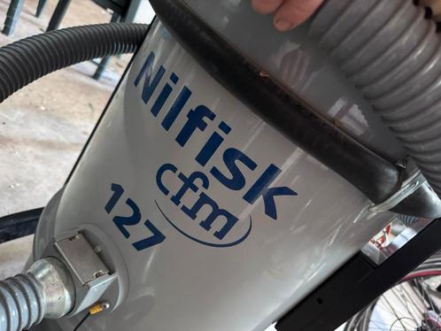 Nilfisk cfm 127 Professional bouwstofzuiger alles zuiger, Witgoed en Apparatuur, Stofzuigers, Zo goed als nieuw, Stofzuiger, 2000 watt of meer