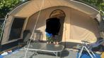 Grote katoenen tunneltent 6 pers. compleet met aanhanger, Caravans en Kamperen, Ophalen of Verzenden, Gebruikt, Tot en met 6