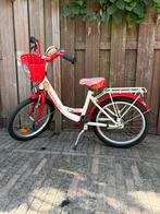 Glamour girl 18 inch meisjes fiets met Maya-mandje, Ophalen, Gebruikt, 18 inch, Handrem