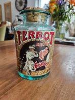 Vintage Glazen Pot Terrot., Ophalen of Verzenden