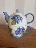 Jet ter Steege Hortensia Theepot klein, Overige typen, Ophalen of Verzenden, Zo goed als nieuw, Overige stijlen