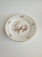 Heinrich brocante bord bloemen met vogel, Antiek en Kunst, Antiek | Servies los, Ophalen of Verzenden
