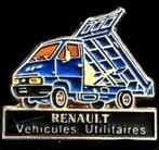 Renault- Vehicules Utilitaires pin- blauw-zwart, Verzenden, Nieuw, Transport, Speldje of Pin