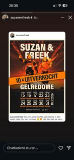 Suzan en Freek zondagmiddag 17/5 RUILEN, Tickets en Kaartjes, Evenementen en Festivals, Twee personen