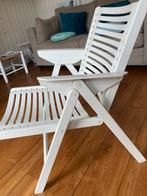 Klapstoel / fauteuil Rex, Niko Kralj, in uitstekende staat., Huis en Inrichting, Stoelen, Wit, Ophalen of Verzenden, Zo goed als nieuw