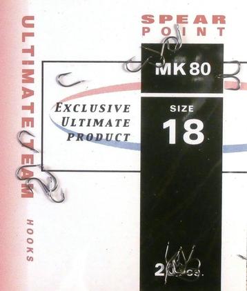 Ultimate MK Spearpoint haken (20 haken per pakje) beschikbaar voor biedingen
