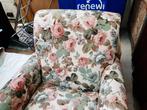 Prachtige gebloemde chaise longue - zo goed als nieuw!, Huis en Inrichting, Ophalen