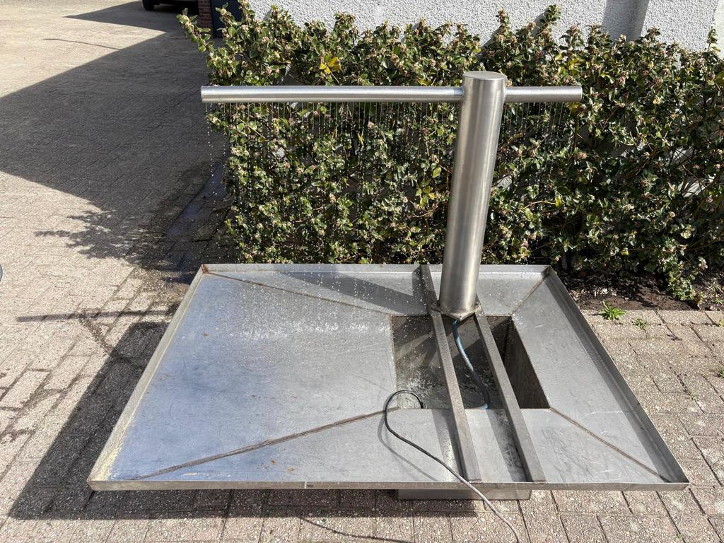 RVS water ornament, Ophalen, Gebruikt, Rvs, Waterornament