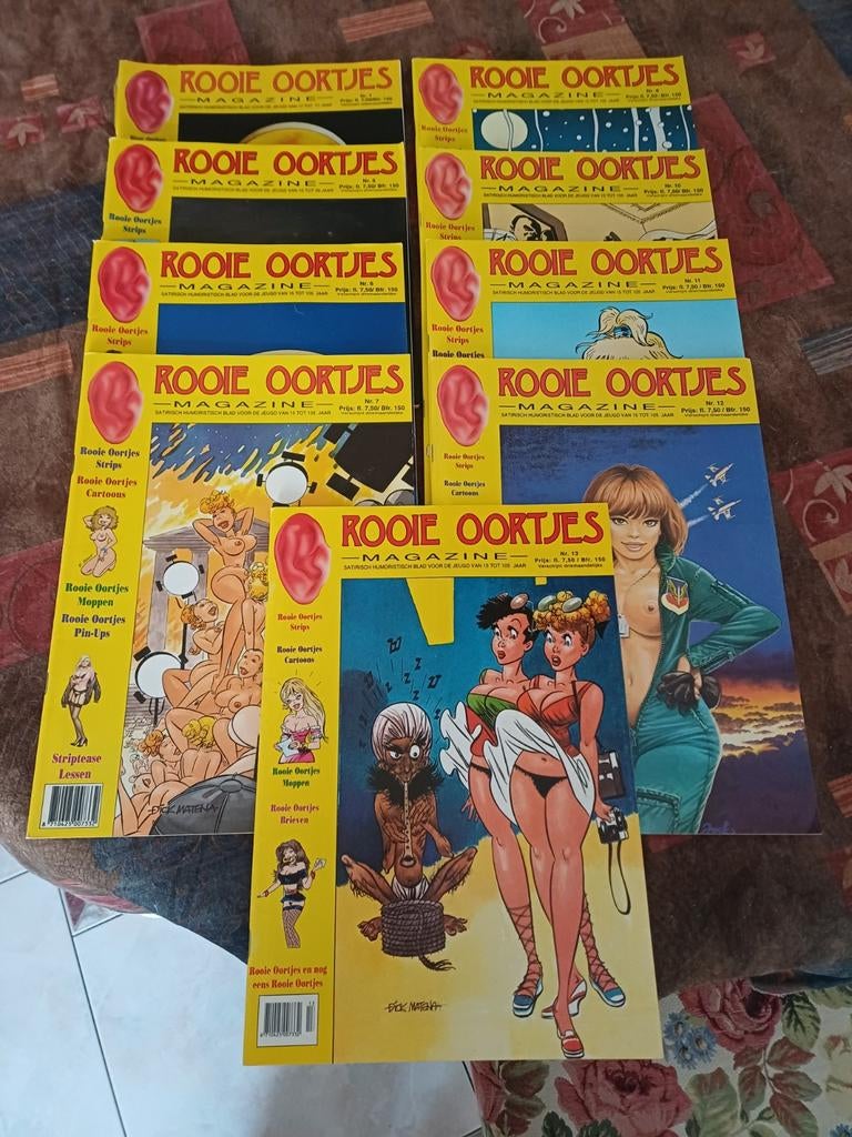 ROOIE OORTJES Magazines, Eén stripboek, Ophalen of Verzenden