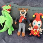 3x Efteling knuffel,jokie,draak,wolf 12€1 koop, Ophalen of Verzenden, Gebruikt, Overige typen