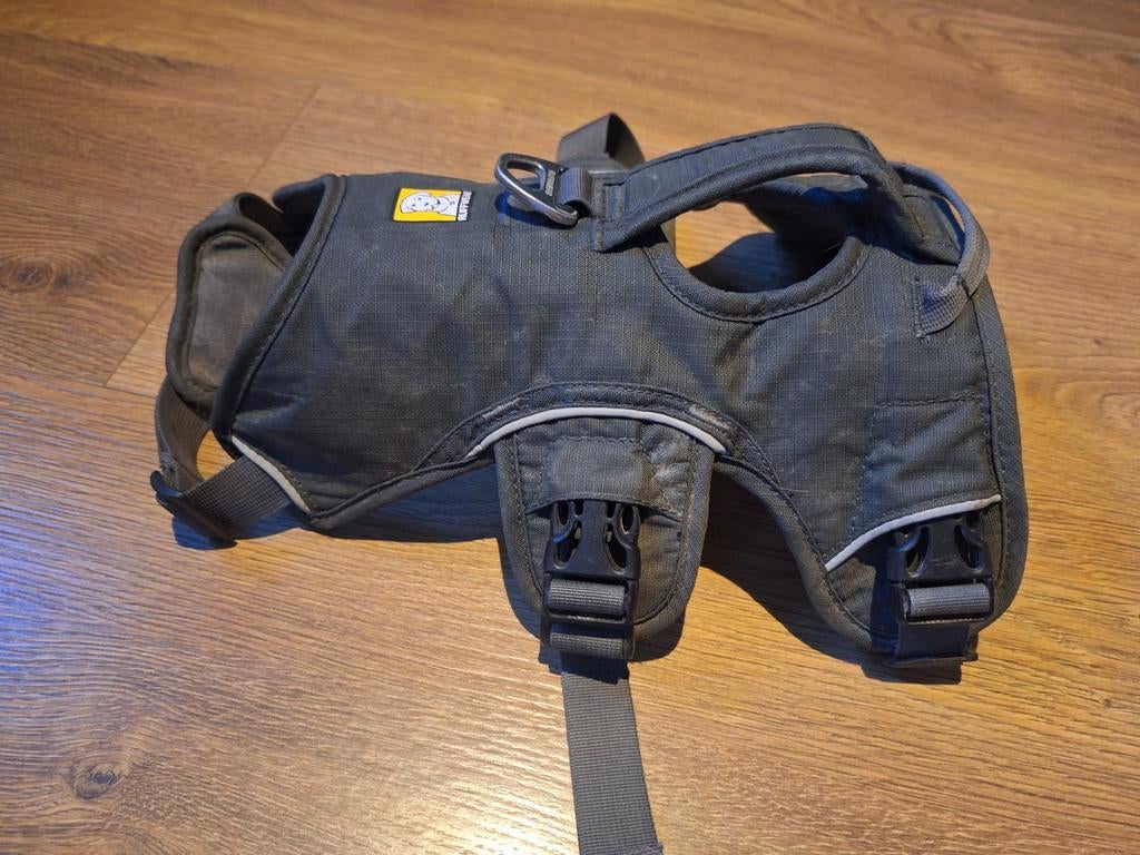 Ruffwear webmaster anti ontsnappingstuig maat S grijs, Ophalen of Verzenden, Zo goed als nieuw, Overige hondenkleding