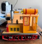 Gele rangeerlocomotief - Modelspoorbaan, Overige merken, Gebruikt, Ophalen of Verzenden, Gelijkstroom