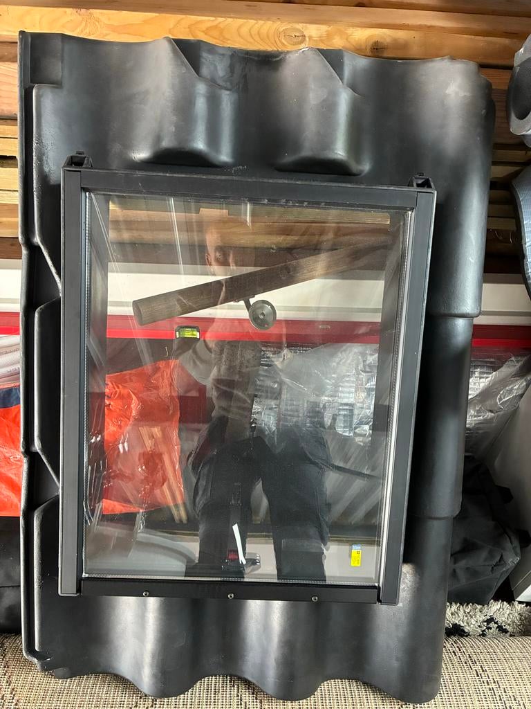 Nieuw Dakraam 9 pans OVH ubbink, Doe-het-zelf en Verbouw, Ophalen, Nieuw, Dakraam, Minder dan 80 cm