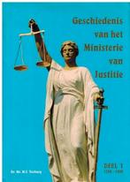 Deel 1 Geschiedenis van het Ministerie van Justitieen 2, Ophalen of Verzenden, 17e en 18e eeuw, Zo goed als nieuw