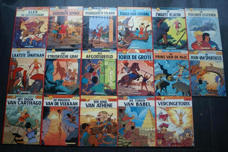 De AVONTUREN van ALEX.... (Diverse Titels), Boeken, Stripboeken, Zo goed als nieuw, Meerdere stripboeken, Ophalen of Verzenden