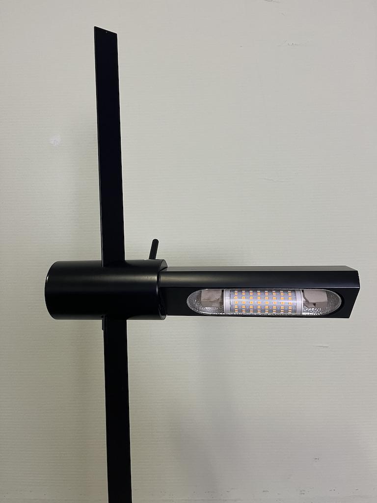 Luci Italia, zwarte staande lamp model CB2, Ophalen of Verzenden