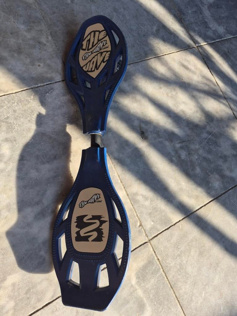 Waveboard 'The Wave' - Blauw, Ophalen of Verzenden, Gebruikt, Waveboard