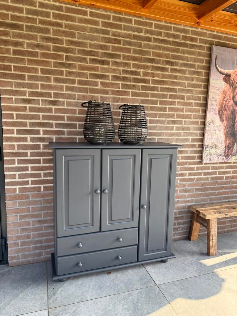 Landelijke kast - Grijs, Ophalen, Gebruikt
