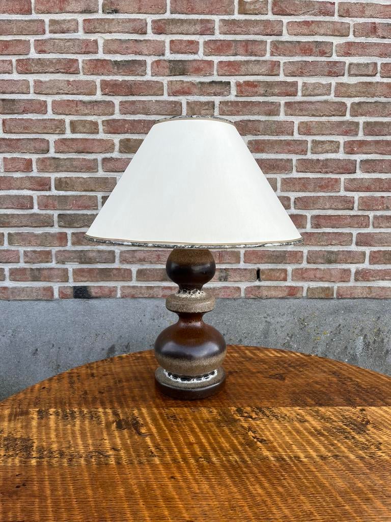 Vintage west germany Fat Lava Tafellamp, Ophalen of Verzenden, Gebruikt, Overige materialen, 50 tot 75 cm