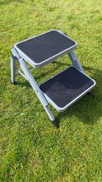 Opklapbare dubbele opstap, Ophalen of Verzenden, Zo goed als nieuw