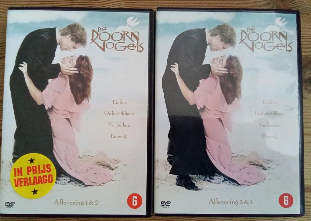 De Doornvogels  Aflevering 1-4, Cd's en Dvd's, Dvd's | Tv en Series, Vanaf 6 jaar, Ophalen of Verzenden, Zo goed als nieuw, Drama