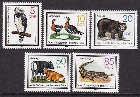 2311 – DDR Oost Duitsland michel 2952/2956 postfris , Met, Verzenden, DDR, Postfris