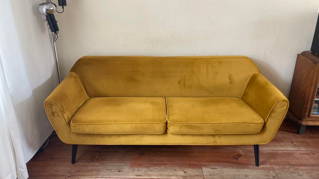 WOOOD Rocco tweezitsbank, Huis en Inrichting, 150 tot 200 cm, Tweepersoons, 75 tot 100 cm, Ophalen of Verzenden