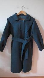 Dark blue double breasted coat, Ophalen of Verzenden, Zo goed als nieuw, Maat 42/44 (L), Blauw