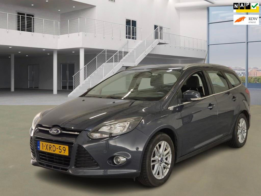 Ford Focus Wagon 1.0 EcoBoost Edition Plus, Auto's, Euro 5, 125 pk, Gebruikt, Origineel Nederlands