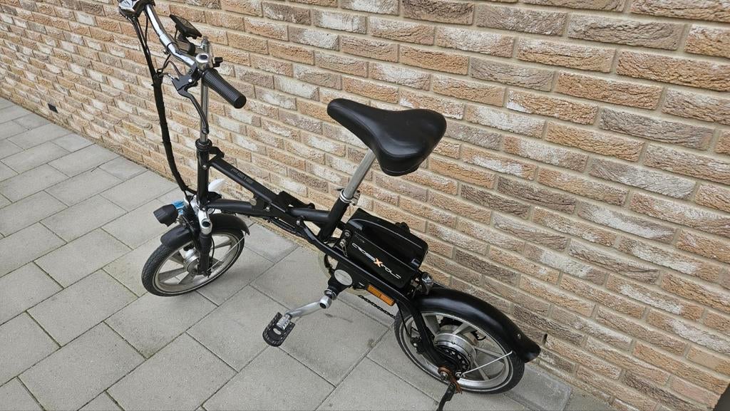 Ebike  crossfold  FE16  inklapbaar, Fietsen en Brommers, Fietsen | Vouwfietsen, Ophalen, 16 tot 18 inch