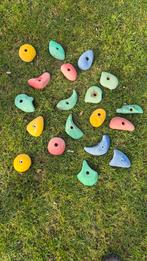 Diverse set klimblokken voor klimwand of speeltoestel, Ophalen, Gebruikt, Klimsport-accessoire