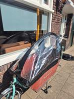Regenkap / huif zwart voor op de bakfiets nl long, Ophalen