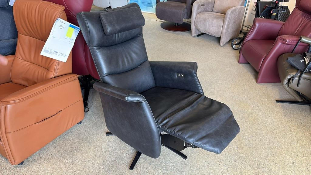 Prominent sta op stoel relax fauteuil gratis bezorging, Ophalen of Verzenden, Zo goed als nieuw, Leer, Ruim 100 fauteuils in alle maten en kleuren