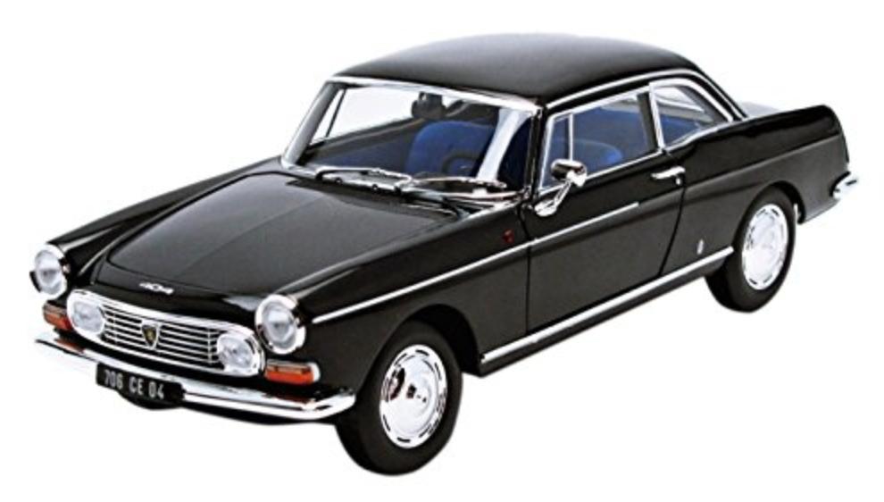Peugeot 404 Coupe 1967 ZWART schaal 1/18 NOREV ref: 184778, Hobby en Vrije tijd, Modelauto's | 1:18, Nieuw, Auto, Norev, Verzenden