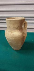 kruik van klei met insteek schijf, Ophalen of Verzenden, 'T Olde Gre-j, Info@toldegrej.nl, Endepoelstraat 20f Didam