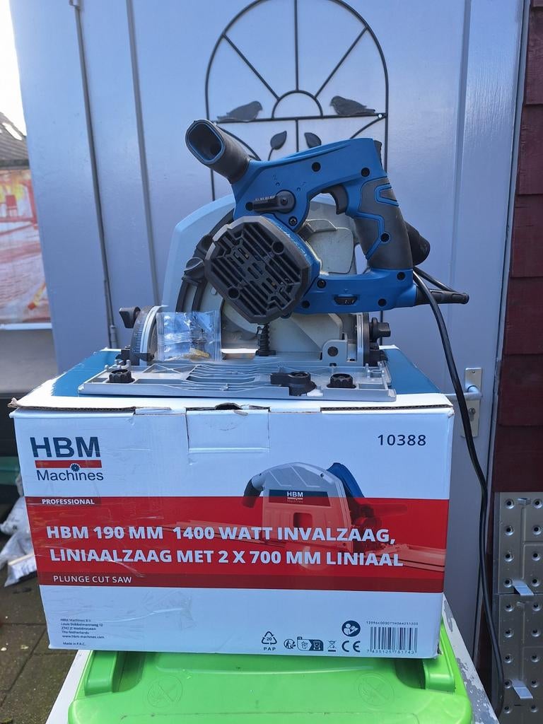 Te koop, Doe-het-zelf en Verbouw, Gereedschap | Zaagmachines, Ophalen, Zo goed als nieuw, 1200 watt of meer, 70 mm of meer