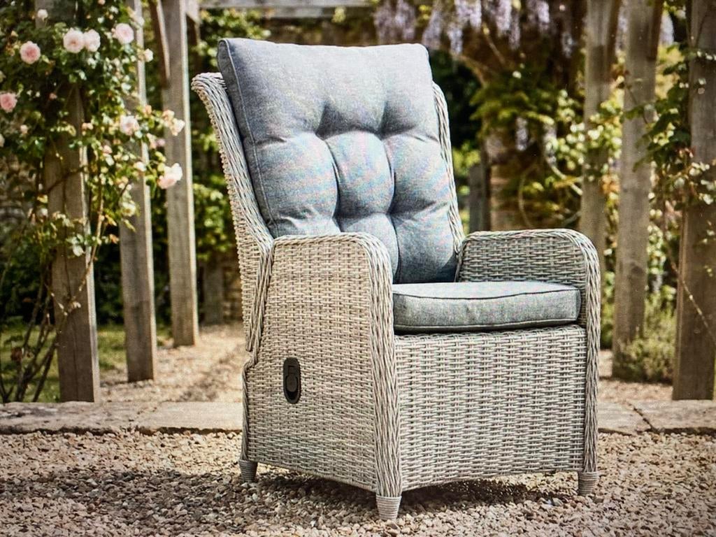 6 Nieuwe Verstelbare Tuinstoelen - Traploos Verstelbaar, Tuin en Terras, Tuinstoelen, Ophalen, Nieuw, Wicker, Verstelbaar