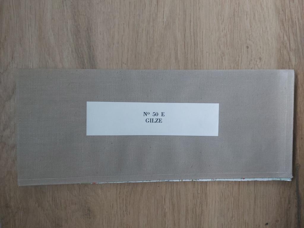 50E Gilze Alphen Chaamsche Bossen Rijen Riel Stafkaart 1967, Topografische Dienst Nederland, Ophalen of Verzenden, 1800 tot 2000