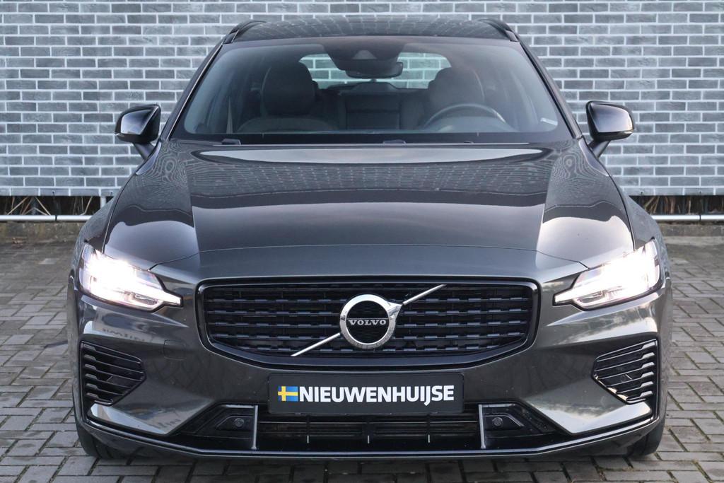 Volvo V60 Plug-in Hybrid T6 AWD R-Design | Trekhaak | Panora, Auto's, 12 maanden, Gebruikt, Euro 6, 4 cilinders