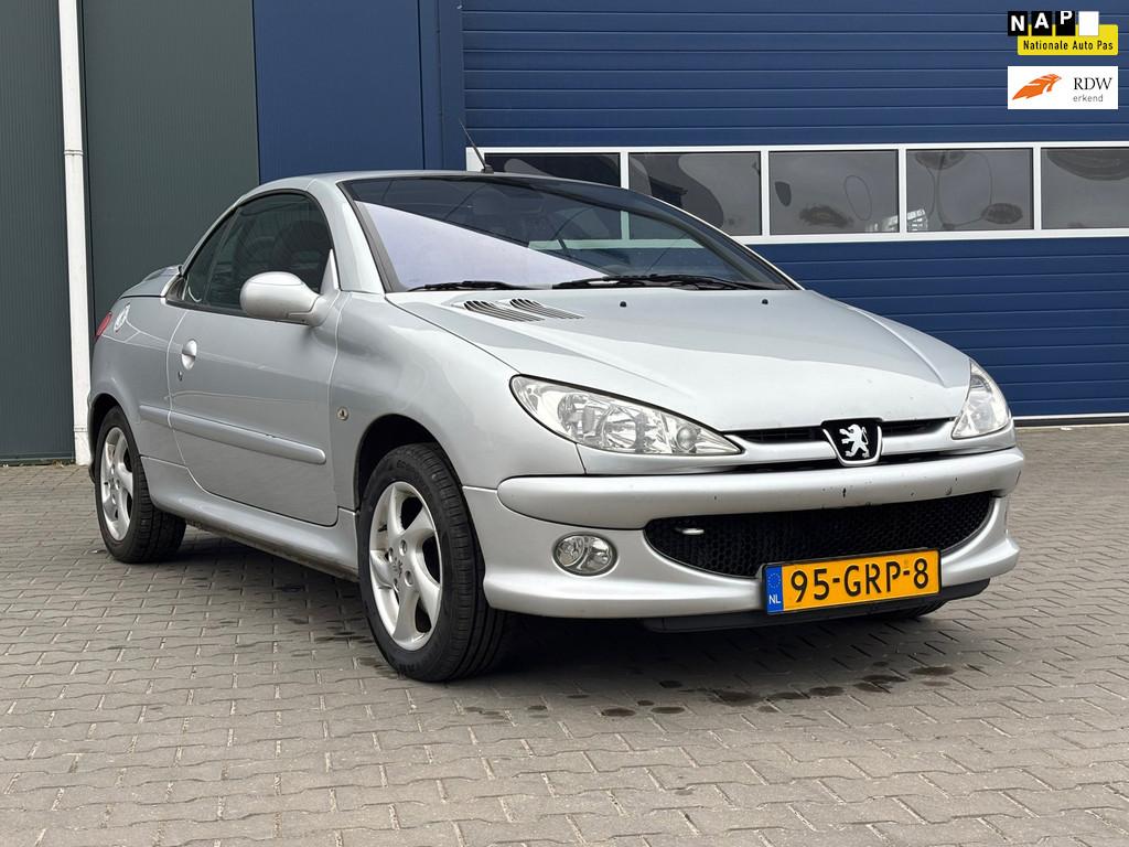 Peugeot 206 CC 1.6-16V, Auto's, Peugeot, Bedrijf, Te koop, Airbags, Airconditioning, Centrale vergrendeling, Elektrische buitenspiegels