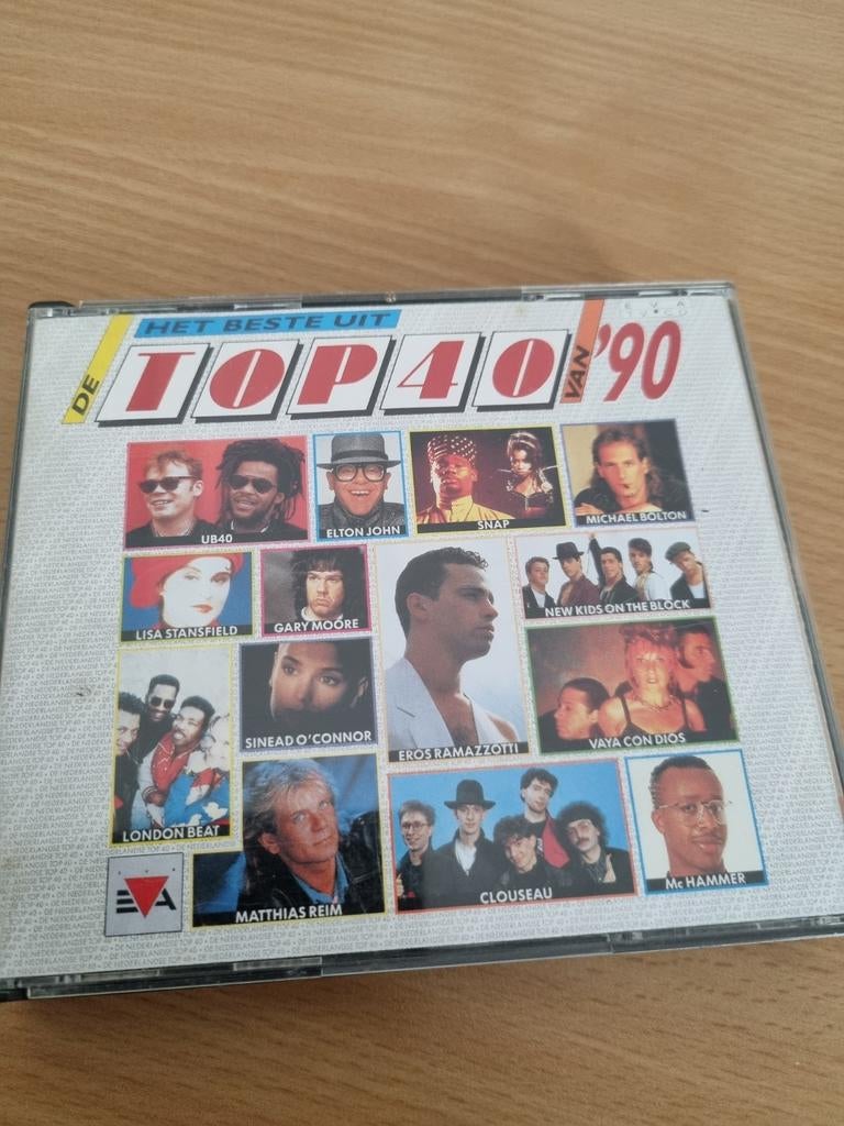 Top 40 van 90, Cd's en Dvd's, Ophalen of Verzenden, Zo goed als nieuw, Pop