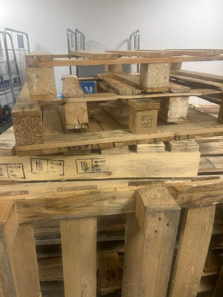 Pallets gratis op te halen, Doe-het-zelf en Verbouw, Hout en Planken, Ophalen of Verzenden, Zo goed als nieuw, Pallet, Minder dan 200 cm