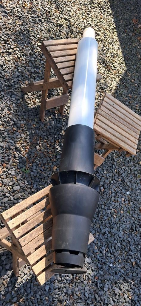 CV rookgasdoorvoer, Doe-het-zelf en Verbouw, Ventilatie en Afzuiging, Ophalen, Afzuiger