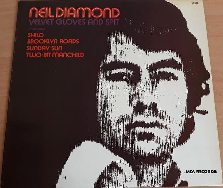 Neil Diamond – Velvet Gloves and Spit - Lp, Cd's en Dvd's, Vinyl | Rock, Zo goed als nieuw, Poprock, 12 inch, Ophalen of Verzenden